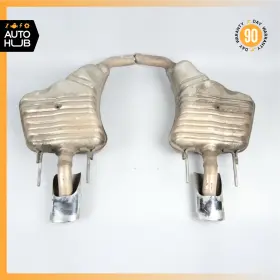 2214903635 Mercedes-benz 07-09 W221 S550 S450 Amg Sport Exhaust Muffler Right And Left Set Oem