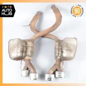 2304900621 Mercedes-benz 03-08 R230 Sl55 Amg Exhaust Mufflers Muffler Tips Assembly Oem