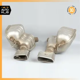 2304912600 Mercedes-benz 09-12 R230 Sl550 Sl600 Exhaust Mufflers Muffler Tips Assembly Oem