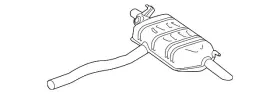 247-490-83-04 Mercedes-benz Genuine Exhaust Muffler