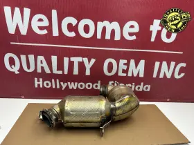 A2561400208 Mercedes-benz 2561400001 2019-2023 Audi Amg Gt E Cls 3.0l Front Exhaust Muffler Pipe Oem 33k