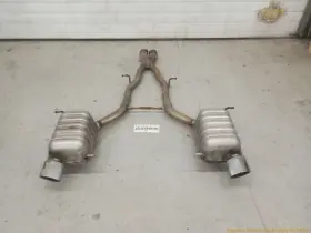 333.mb1n08 Mercedes-benz Slk280 Slk350 R171 Pair Of Rear Exhaust Muffler 3.0l 6 Cyl Fits 05-11