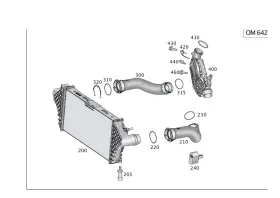 642-140-01-00 Mercedes-benz Genuine Noise Damper