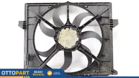 A1645000593 Mercedes-benz 06-08 Ml350 W164 Engine Radiator Cooling Fan Motor With Shroud Oem
