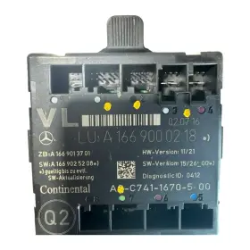A1669000218 Mercedes-benz 14-19 Cla250 Gla250 Infiniti Qx30 Front Left Door Control Module Oem