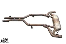A1904900100 Mercedes-benz 2016 - 2018 Amg Gt-s C190 4.0l Rear Lower Exhuast Muffler Oem