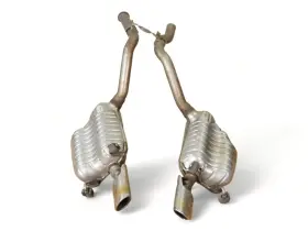 A2044908959 Mercedes-benz 2012 - 2015 C Class W204 Awd Exhaust Muffler Silencer Pipe Set
