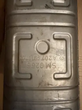A2074911701 Mercedes-benz W207 C207 12-17 E550 Coupe Exhaust Mid Pipe Resonator Z2582