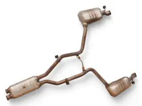 A2124910501 Mercedes-benz 2010 - 2011 E Class W212 E350 Awd Exhaust Muffler Silencer Rear