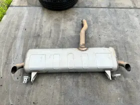 A2534912600 Mercedes-benz 2016-2022 Glc300 2.0l Engine Exhaust System Rear Muffler