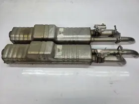 A4634908101 Mercedes-benz G550 W463 Rear Left And Right Side Exhaust Muffler Set Oem 19-23