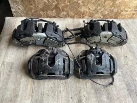 W221-w216 Mercedes-benz Cl63 S63 Amg W216 Oem 08-14 Set Of 4 Sport Brake Caliper Pad