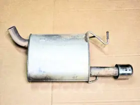18-30-7-646-424 Mini 09-12 Cooper Clubman Rear Exhaust Muffler Oem Used