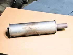18-30-7-649-140 Mini 09-12 Cooper Clubman Front Exhaust Muffler Oem Used