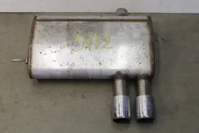 18308615430 Mini Cooper S Rear Muffler Exhaust Twin Tips F56 F57 Genuine Oem 2015-2024