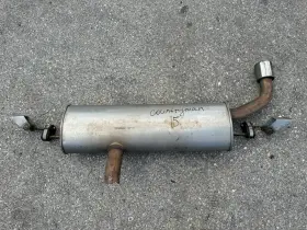 9801950 Mini 11-16 Cooper Countryman Rear Exhaust Muffler Oem