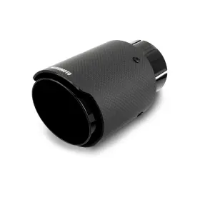 Mmexh-tip-cf3bk Mishimoto Carbon Fiber Muffler Tip 3 Inch Inlet 4 Outlet Black