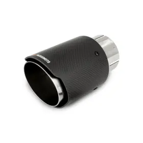 Mmexh-tip-cf3p Mishimoto Fits Carbon Fiber Muffler Tip 3in Inlet 4in Outlet Polished