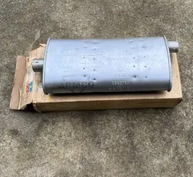 3583753 Mopar Nos A-body Muffler 1972-74 Plymouth Valiant Dodge Dart Duster Slant 6 73