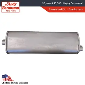 676955 Mopar 1942-48 Plymouth P14s Deluxe P15 Special Dual Exhaust Muffler Nos