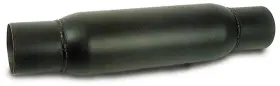 94050 Moroso Spiral Flow Racing Muflr For 2.5in In/out