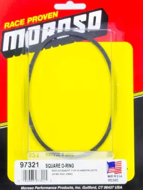 97321 Moroso O-ring Square Replacement
