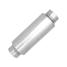 Eyy-pi025 Mxa-auto-parts 3 Inch Inlet Outlet Performance Mufflers Exhaust/resonator Ss Universal