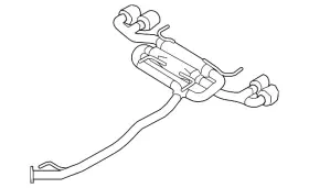 20300-kj20a Nissan Genuine Converter And Pipe