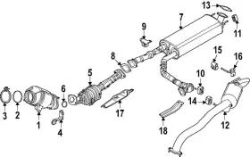 20350-7ja0a Nissan Genuine Tailpipe