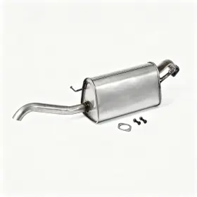 5486154861 No Rear Muffler And Gasket For 2009 2010 2011 Chevrolet Aveo 4 Door Sedan 1.6l Ls Lt