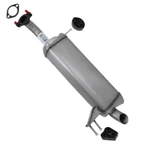 102142 Northeastern Exhaust Stainless Steel Muffler Assembly Fits 2012-2013 Kia Soul 1.6l And 2.0l