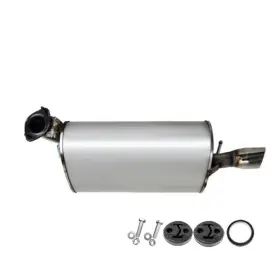 103135 Northeastern Exhaust Stainless Steel Muffler With Hangers Bolts Fits 97-1998 Es300 99-2003 Solara
