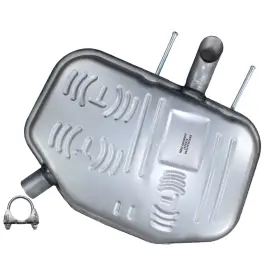 103210 Northeastern Exhaust Stainless Steel Passenger-side Rear Muffler Fits 2011-2017 Buick Regal 2.4l