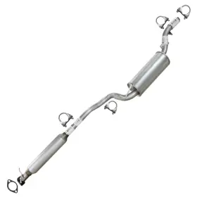 103215 Northeastern Exhaust Stainless Steel Front Resonator With Muffler And Connector Fits 2008-11 Focus 2.0l