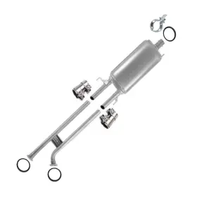 2103-288886 Northeastern Exhaust Direct Fit Muffler Assembly Fits 2007-2016 Toyota Tundra 4.6l 5.7l