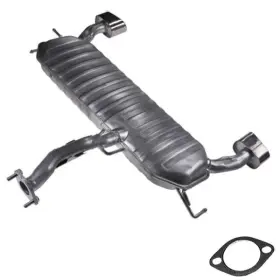 2103-501401 Northeastern Exhaust Rear Muffler Fits 2008-2010 Kia Sportage 2.0l Fwd