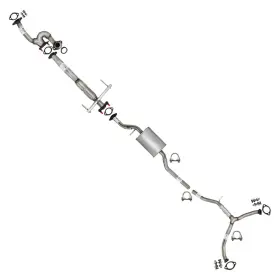 302185 Northeastern Exhaust Stainless Front Flex Pipe With Resonator Y-pipe Kit Fits 2007-2012 Cx-9 3.5l 3.7l