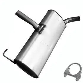 50062 Northeastern Exhaust Direct-fit Rear Muffler Fits 2007-2011 Dodge Caliber 2.4l