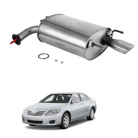 53685 Northeastern Exhaust Muffler Assembly-quiet-flow Ss Walker For 2007-2011 Toyota Camry