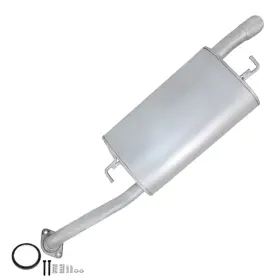 54961 Northeastern Exhaust Direct-fit Rear Muffler Fits 2014-2019 Toyota Corolla 1.8l