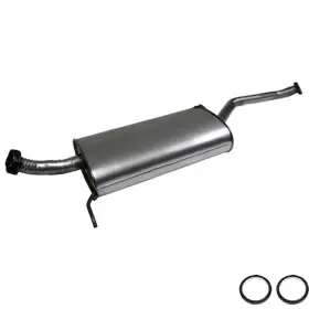 56158 Northeastern Exhaust Resonator Fits 2002-2006 Mazda Mpv 3.0l