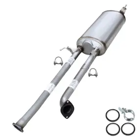 606132 Northeastern Exhaust Stainless Steel Center Muffler Fits 2007-2009 Toyota Tundra 5.7l 146 Inch Wheelbase