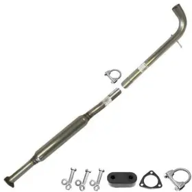 607107 Northeastern Exhaust Stainless Steel Resonator With Hanger Bolts Fits 05-09 Equinox 06-09 Torrent