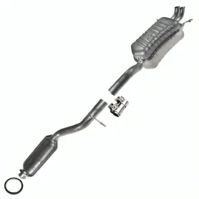 Northeastern Exhaust 712809068906 Resonator Muffler Fits 2001-2005 Mercedes-benz C240 C320 2.6l 3.2l