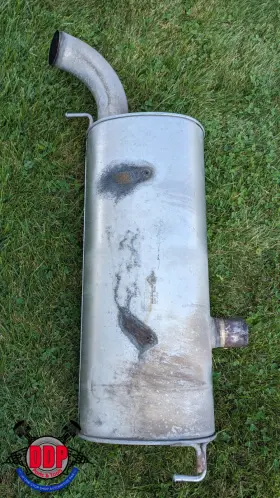 Mb3g-5k214-aee Oem 2021-2023 Ford Bronco 2.7l Rear Exhaust Muffler