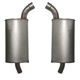 237349 Oex Parts Corvette C2 1963-1967 2 1/2 Inch Off Road / N11 Mufflers