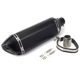 Pacewalker 329151013045 Exhaust Muffler 1.5-2 Inch Inlet With Removable Db Killer For Street/sport Motorcy