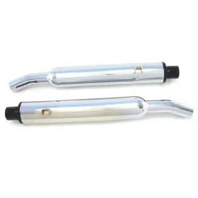 H3832 Patriot Exhaust Muffler Xke Resonator Chrome