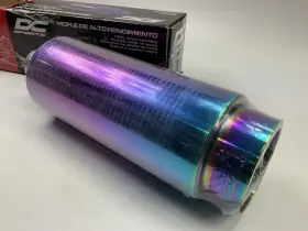 Ex-5022 Pilot - Stainless Steel Performance Muffler 2.25 Inch Inlet 4 Out 15 L