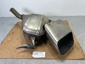 12263 Porsche 2015-2024 Macan 2.0l Rear Left Driver Side Exhaust Muffler Silencer Oem